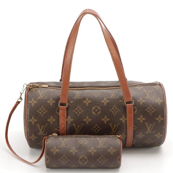 LOUIS VUITTON Papillon 30 in Monogram Canvas with Pochette - GUC - Picture 2 of 8